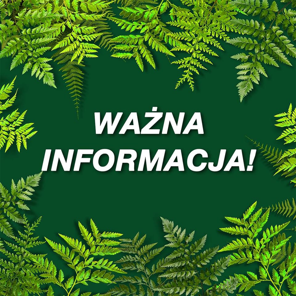 Ważna informacja