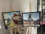 Wystawa obrazów - Obiekty Muzeum Górnictwa Węglowego w Zabrzu - w Wieży Ciśnień.